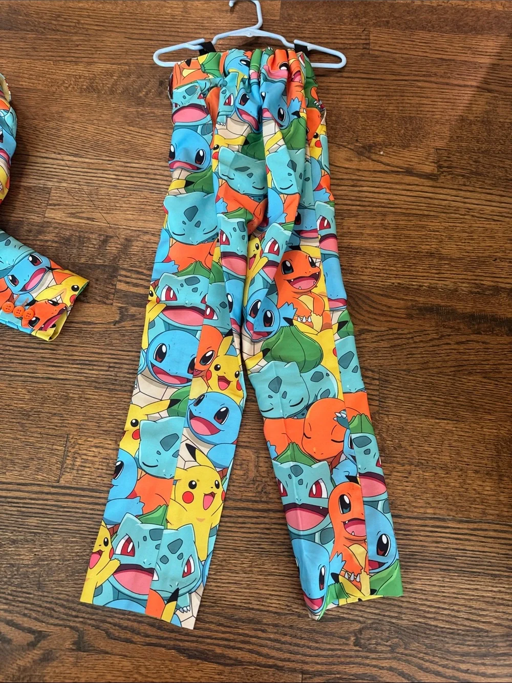 OppoSuits Kids Pokémon Character Blue Orange Yellow Pattern Suit -8y